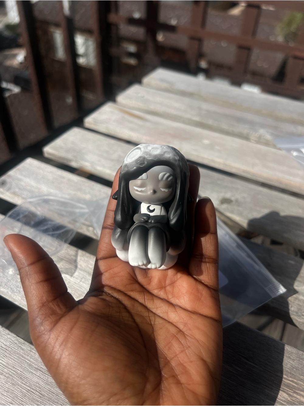 Pop Mart Chaka Light Sprite series collectible figure in the "Under the Moon"